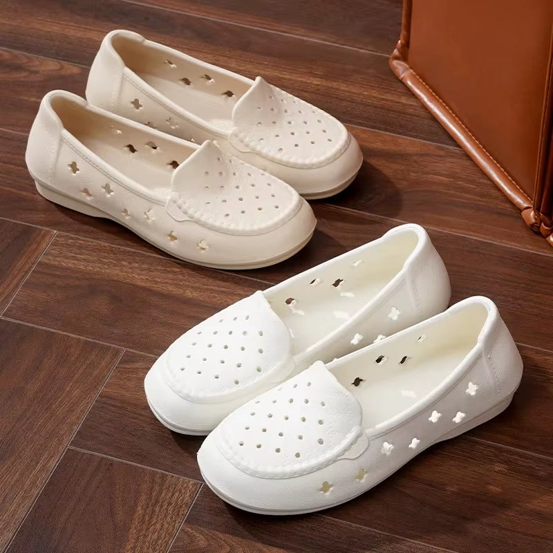 Women's Summer 2025 Sale: Korean-Style Breathable Casual Shoes - Lightweight Soft-Soled EVA Sandals