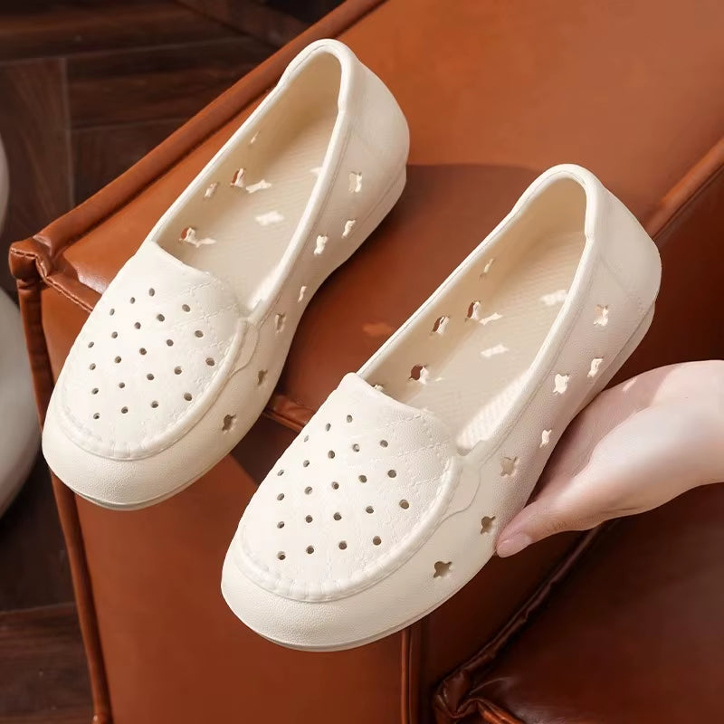 Women's Summer 2025 Sale: Korean-Style Breathable Casual Shoes - Lightweight Soft-Soled EVA Sandals