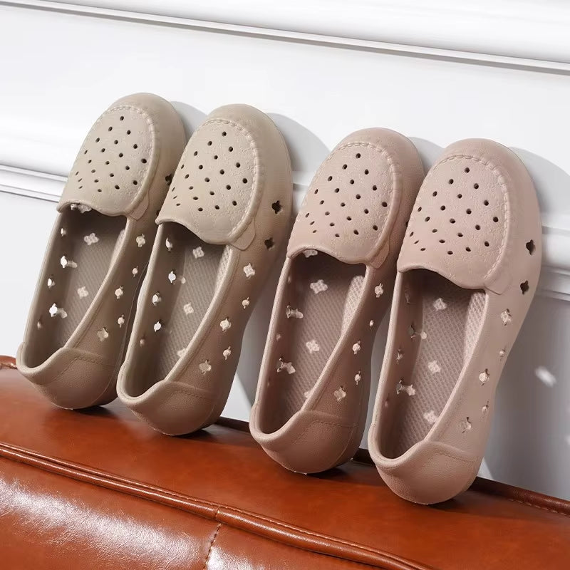 Women's Summer 2025 Sale: Korean-Style Breathable Casual Shoes - Lightweight Soft-Soled EVA Sandals