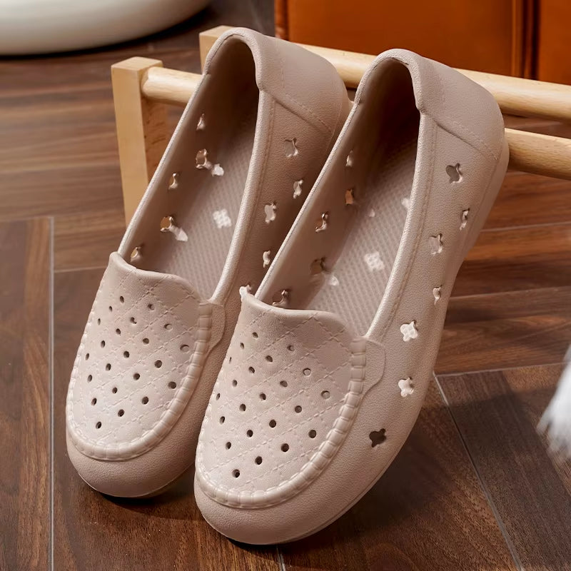 Women's Summer 2025 Sale: Korean-Style Breathable Casual Shoes - Lightweight Soft-Soled EVA Sandals