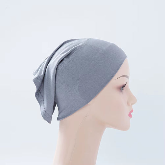 56Colors Fashion Women Inner Hijab Tube Muslim Cap Bonnet Plain Islamic Underscarf Bamboo Jersey Undercaps