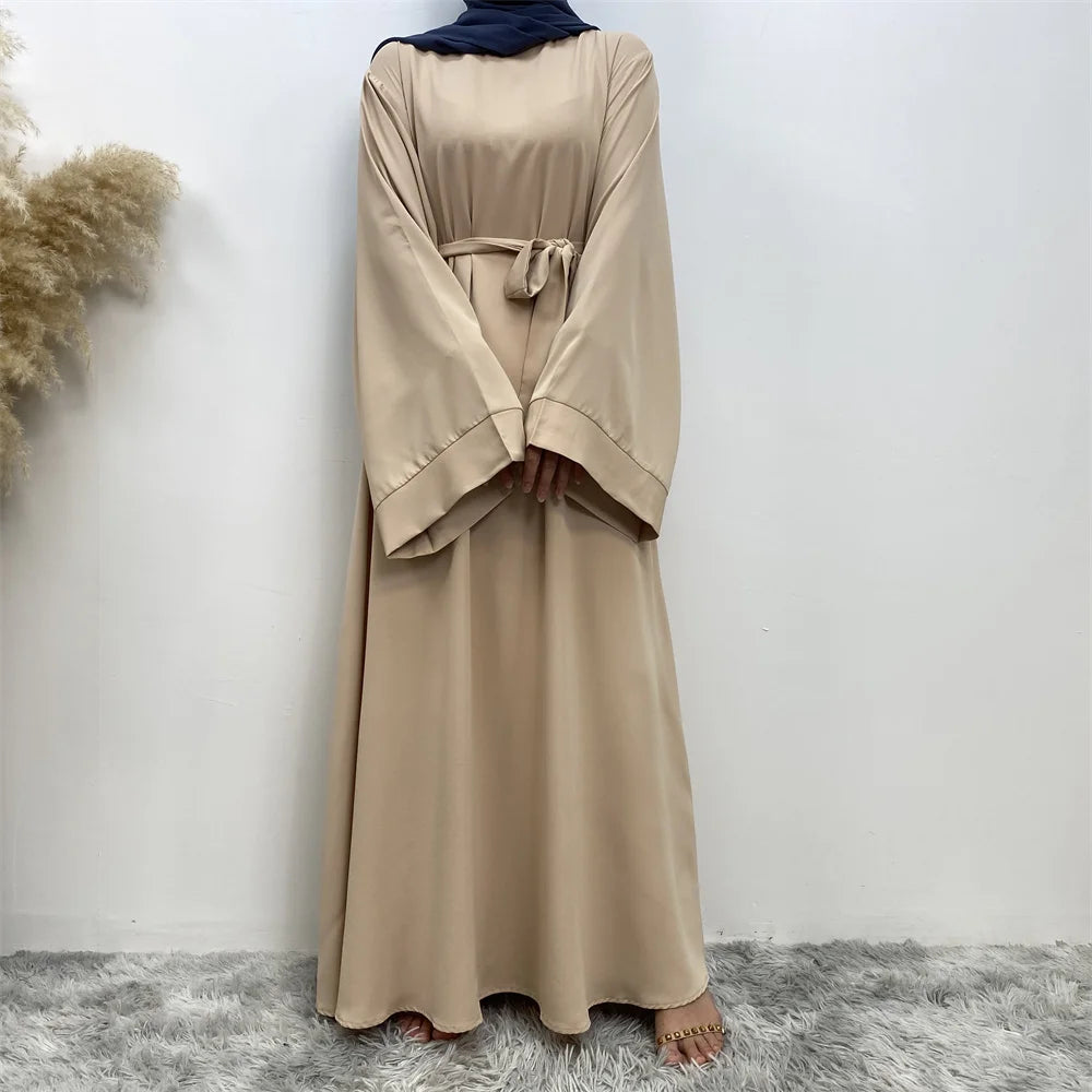 Modest Abaya Ramadan Musulman De Mode Maxi Robe Turkey Kaftan Islamic Clothing Muslim for Women Hijab Dress Caftan Vestidos