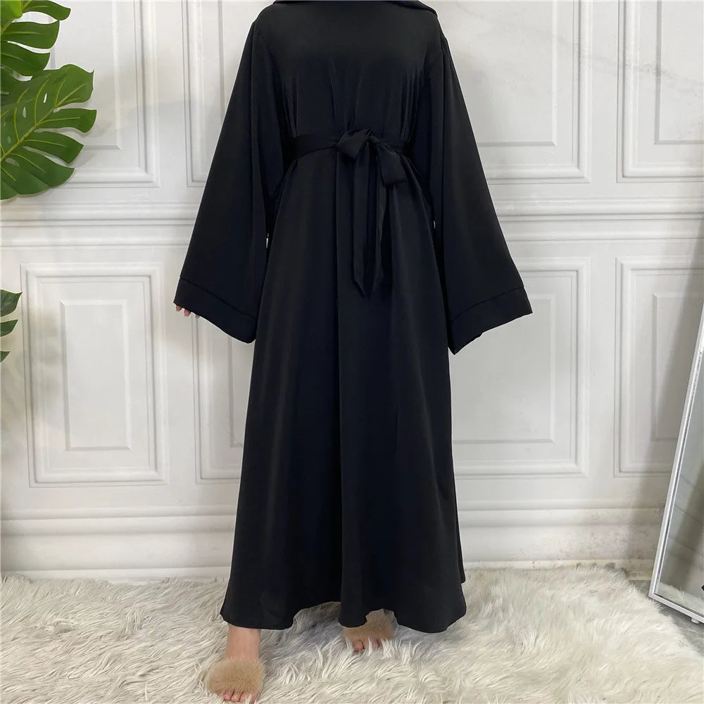 Modest Abaya Ramadan Musulman De Mode Maxi Robe Turkey Kaftan Islamic Clothing Muslim for Women Hijab Dress Caftan Vestidos