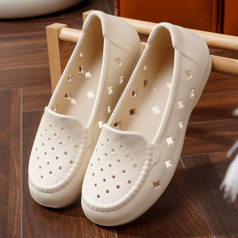 Women's Summer 2025 Sale: Korean-Style Breathable Casual Shoes - Lightweight Soft-Soled EVA Sandals